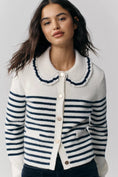 Load image into Gallery viewer, NVLT Striped Knit Jacket
