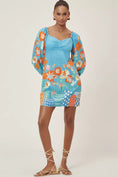 Load image into Gallery viewer, Farm Rio x Anthropologie Linen Blend Printed Mini Dress
