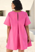 Load image into Gallery viewer, The Emmy Short-Sleeve Swing Mini Dress by Maeve
