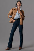 Load image into Gallery viewer, Maeve Faux-Suede Trucker Jacket
