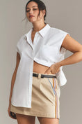 Load image into Gallery viewer, Maeve Side-Striped Mini Skirt

