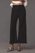Load image into Gallery viewer, The Colette Magic Fabric Ruffle-Hem Crop Wide-Leg Pants by Maeve
