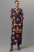Load image into Gallery viewer, AFRM Didi Long-Sleeve Mesh Maxi Dress
