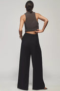 Load image into Gallery viewer, The Avery Pleated Wide-Leg Trousers by Maeve: Wool Edition
