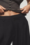 Load image into Gallery viewer, The Avery Pleated Wide-Leg Trousers by Maeve: Wool Edition
