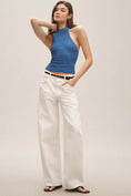 Load image into Gallery viewer, Maeve Textured High-Neck Halter Tank
