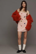Load image into Gallery viewer, Mare Mare Strapless Heart-Embellished Mini Dress
