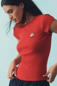 Load image into Gallery viewer, Maeve Embroidered Baby Tee
