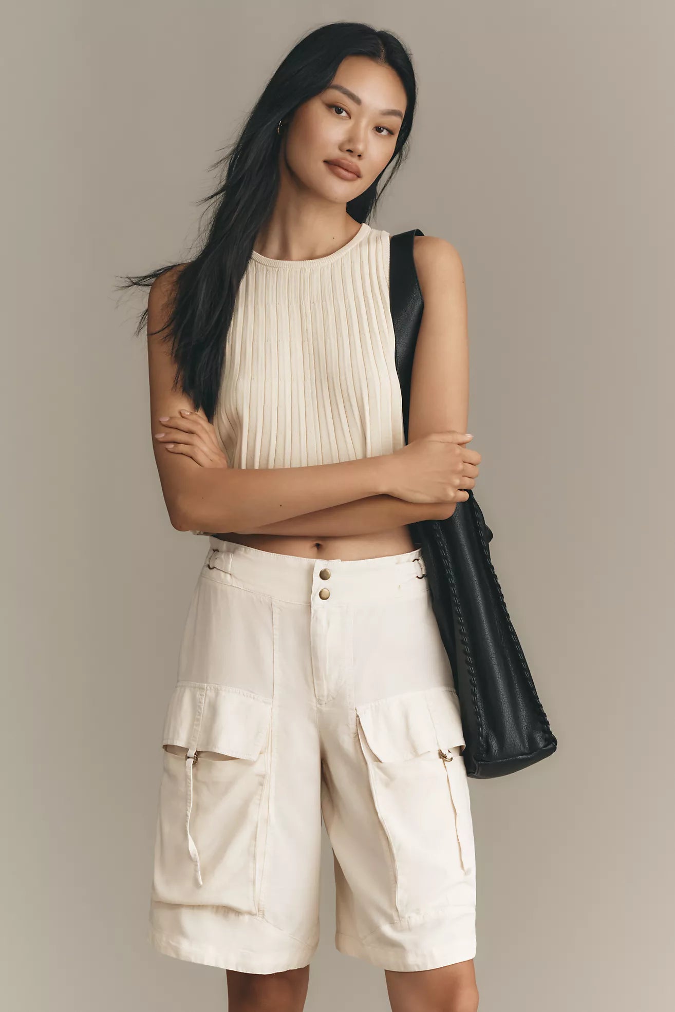 By Anthropologie Safari Bermuda Shorts