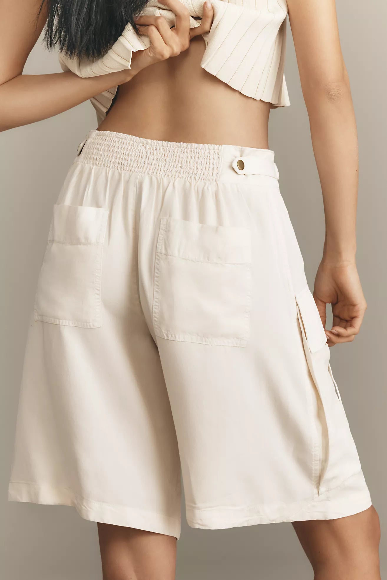 By Anthropologie Safari Bermuda Shorts