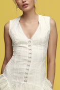 Load image into Gallery viewer, By Anthropologie Sleeveless Ruffle Mini Dress
