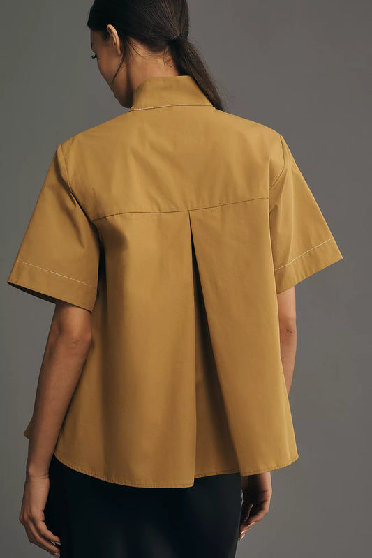 The Jeannie Popover Swing Top by Maeve