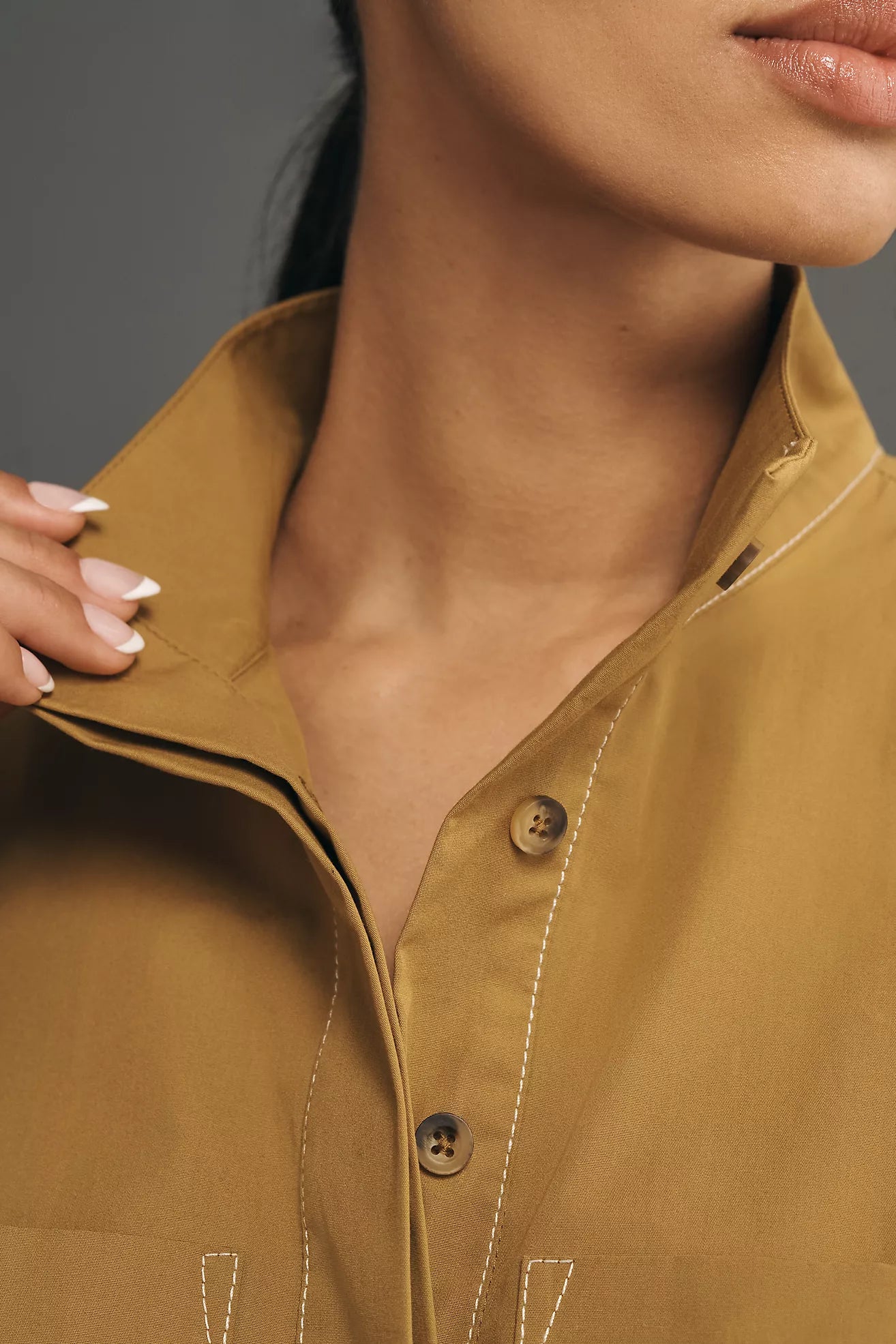 The Jeannie Popover Swing Top by Maeve