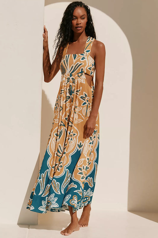 The Piper Bandeau Maxi Dress