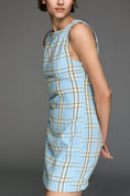 Load image into Gallery viewer, Percie Plaid Mini Dress by Pilcro
