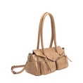 Load image into Gallery viewer, Ruthie Tan Recycled Vegan Leather Shoulder Bag
