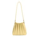 Load image into Gallery viewer, Carrie Key Lime Pleated Vegan Shoulder Bag
