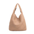 Load image into Gallery viewer, Johanna Nude Recycled Vegan Shoulder Bag
