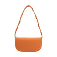 Load image into Gallery viewer, Inez Orange Recycled Vegan Shoulder Bag
