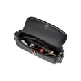 Load image into Gallery viewer, Amari Black Recycled Vegan Shoulder Bag
