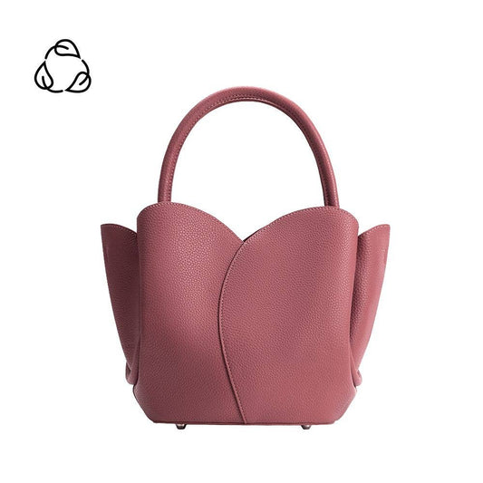 Tulip Mauve Recycled Vegan Top Handle