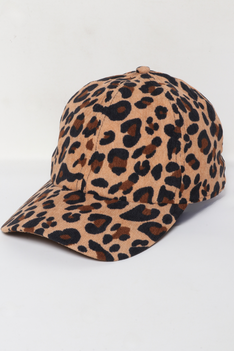 Leopard Baseball Cap