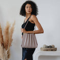 Load image into Gallery viewer, Carrie Mushroom Pleated Vegan Shoulder Bag
