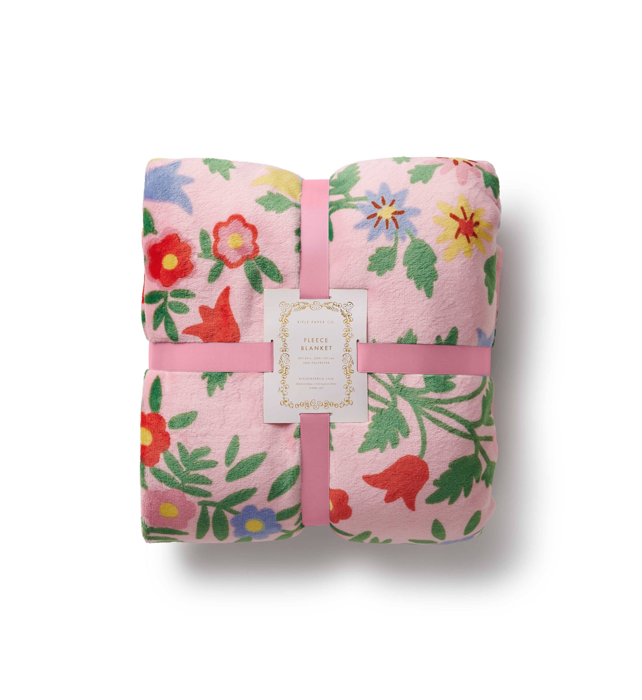 Rosette Fleece Blanket
