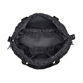 Load image into Gallery viewer, Globetrotter Quilted Nylon Puffer Travel Weekender: Black
