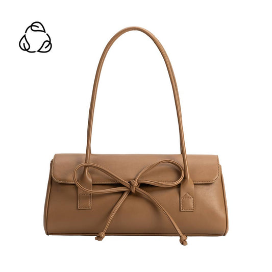 Bowie Mocha Recycled Vegan Shoulder Bag