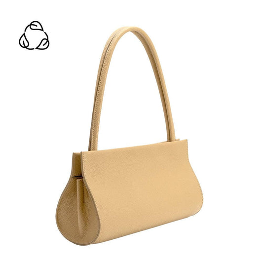 Ryleigh Yellow Recycled Vegan Leather Shoulder Bag