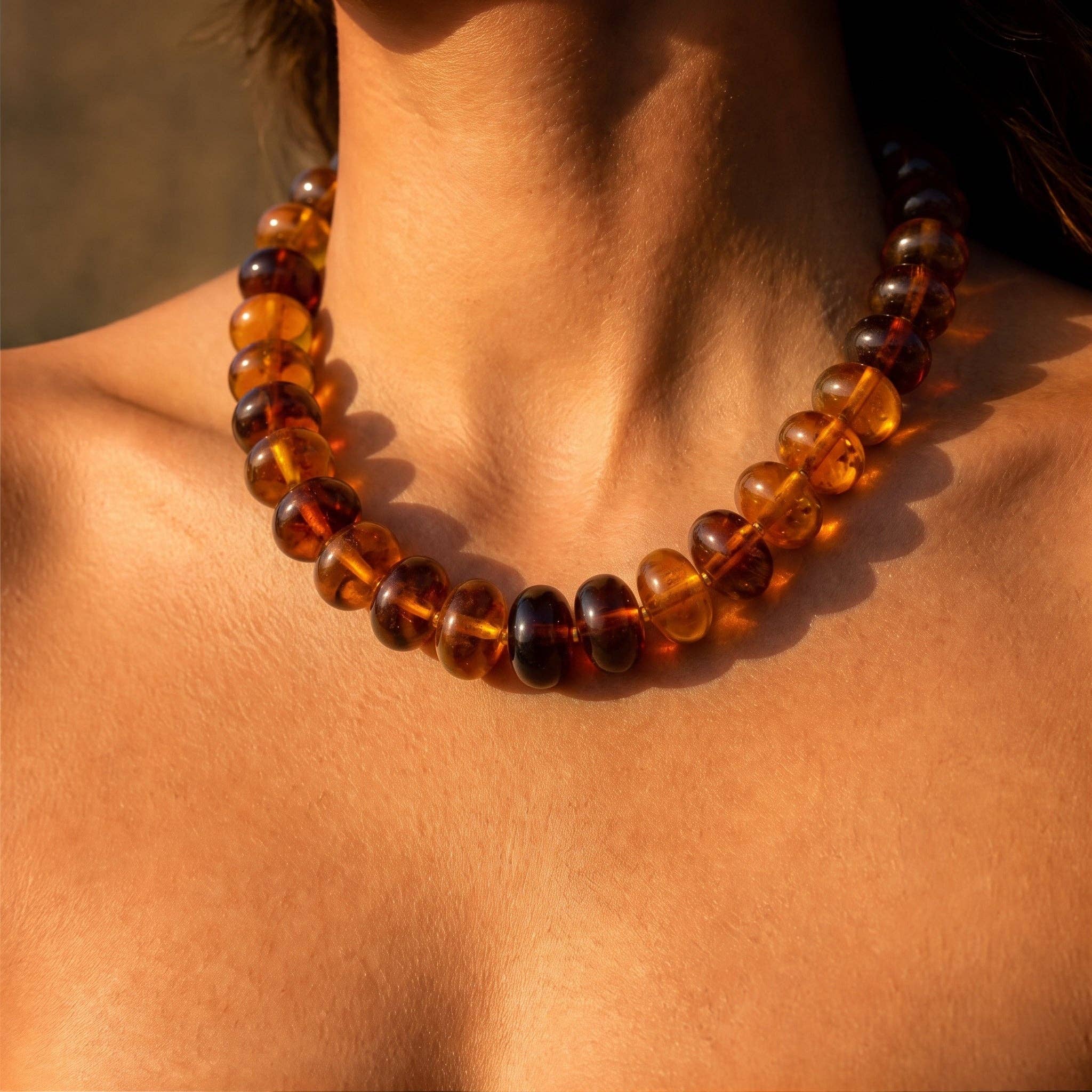 MacRae and Co. Highland Bauble Necklace: Tortoise Shell