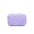 Load image into Gallery viewer, Flora Pop Nylon Cosmetic & Travel Organizer Pouch: Cream
