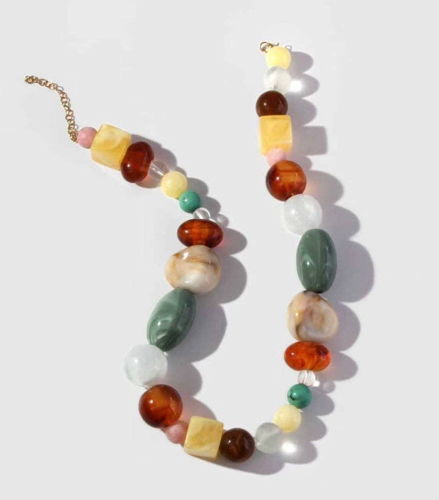Woodland Necklace: Amber