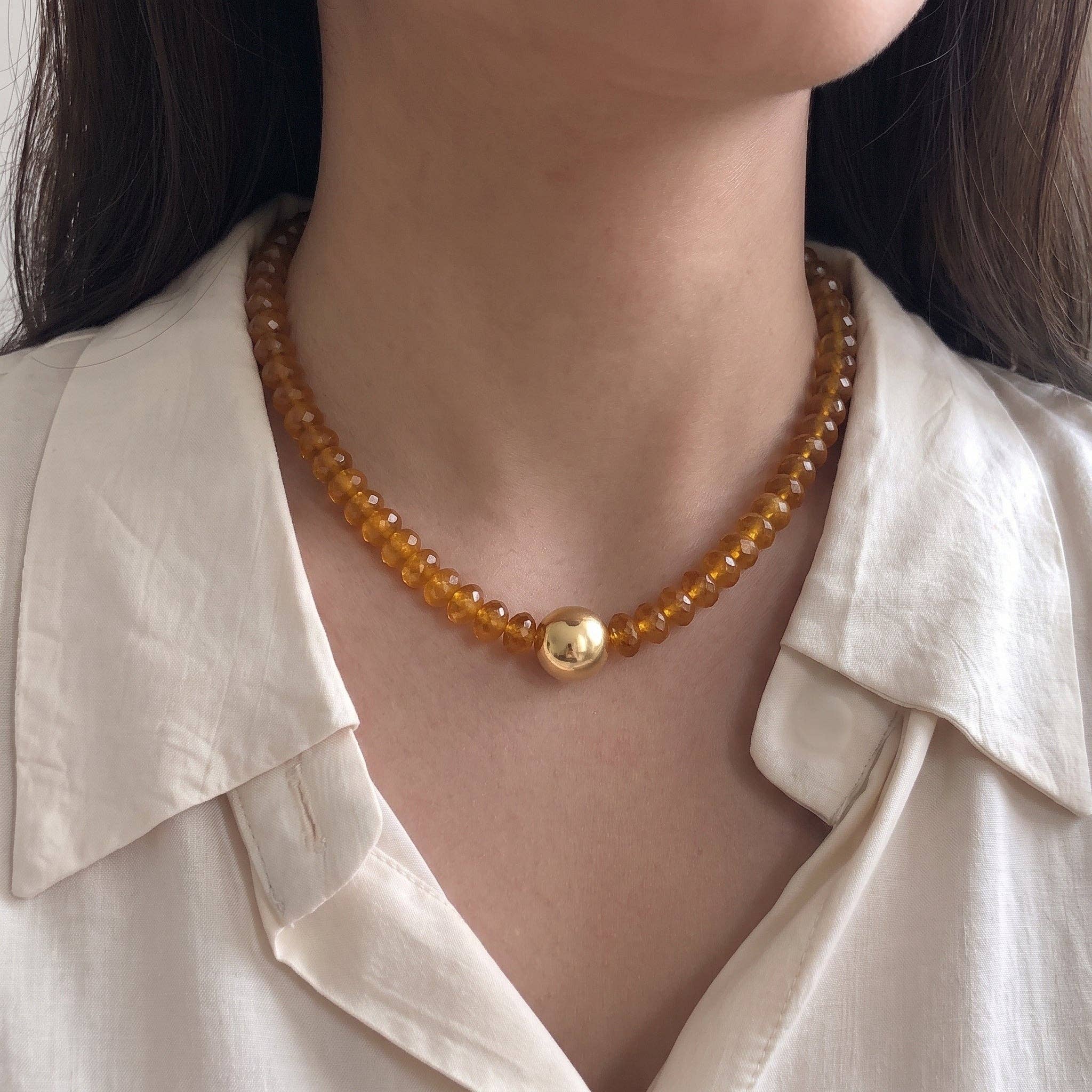 The Cove Beaded Necklace: Aspen