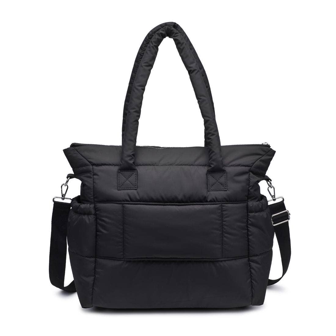 Jetsetter Multi Compartment Travel Tote: Black