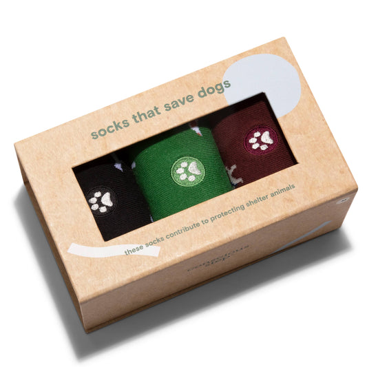 Boxed Set Socks that Save Dogs: Medium