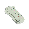 Load image into Gallery viewer, Ankle Socks that Plant Trees (Green Tulips): Medium
