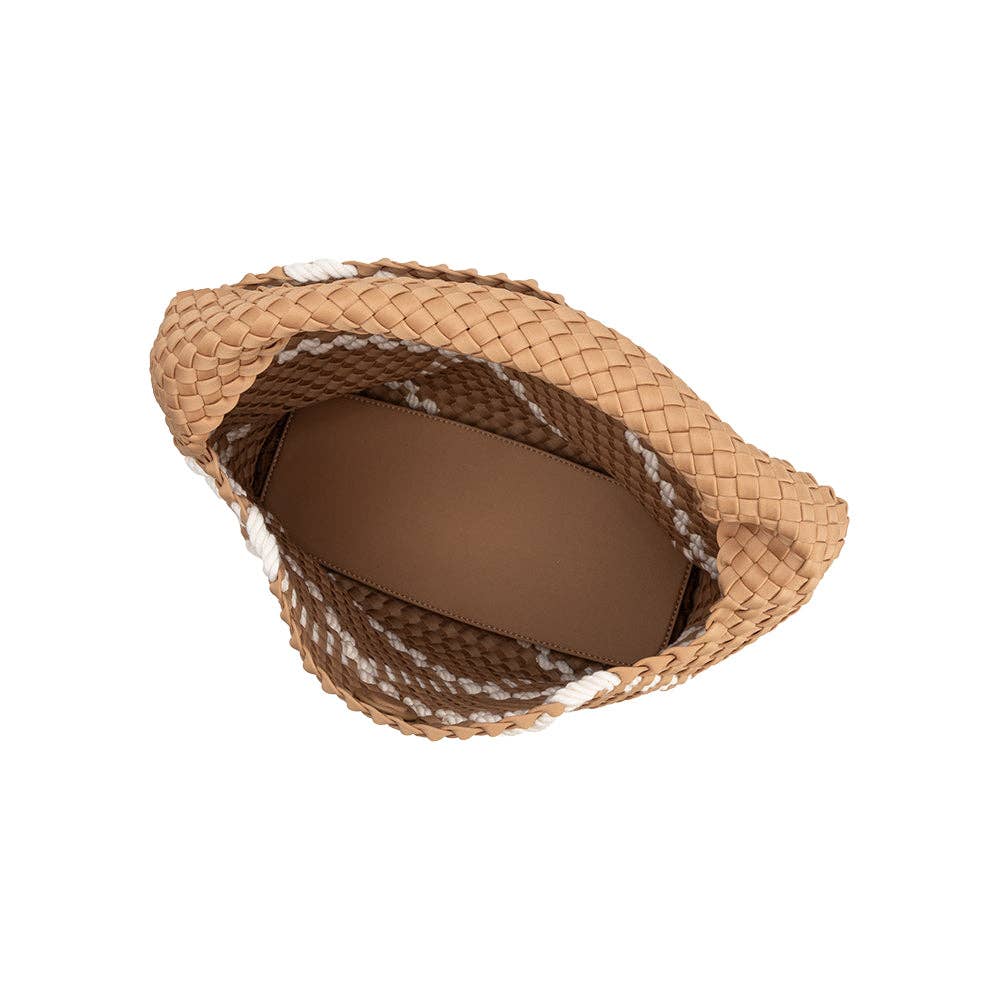 Johanna Sand Nylon Shoulder Bag